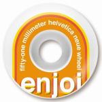Enjoi Helvetica Neue Orange 99a / 51mm