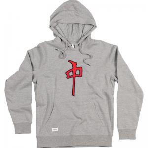RDS Felt Chung Hoodie - Athletic Heather / Red ― Canada's Online Skate Shop