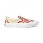 Vans Slip-On Pro - (Checkerboard) Mineral Red