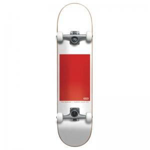 Globe G0 Block Serif White / Red Full Complete 8.0 ― Canada's Online Skate Shop